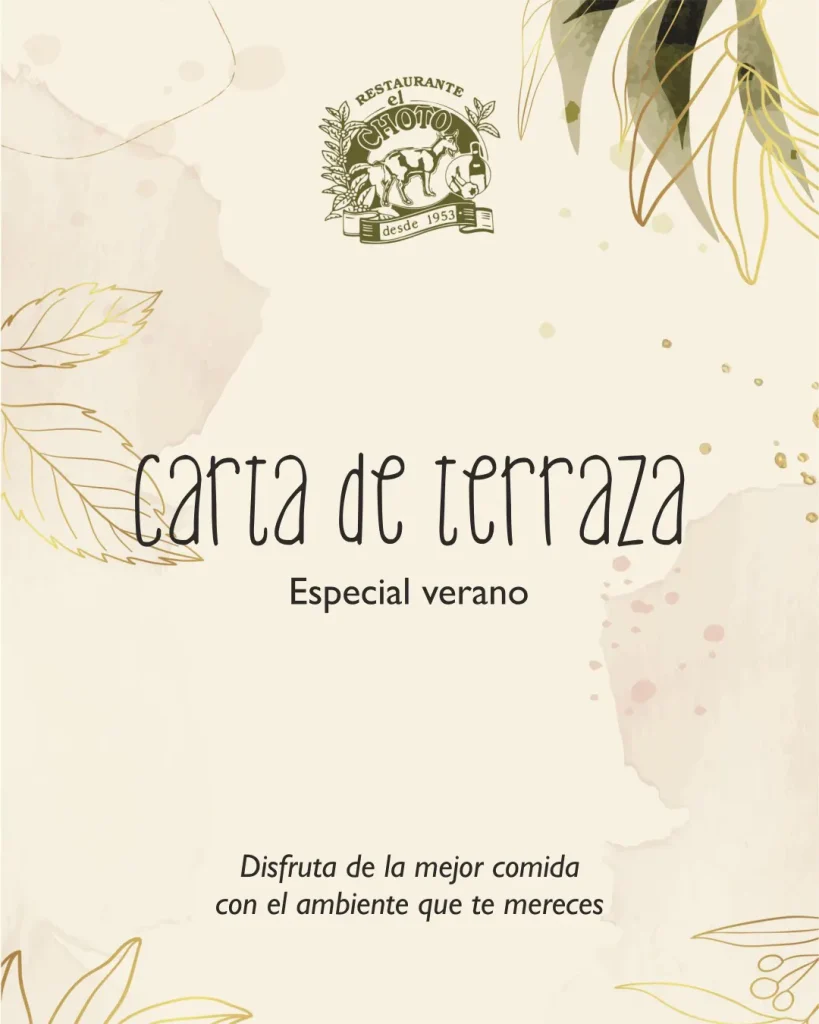 Terraza de verano en andujar